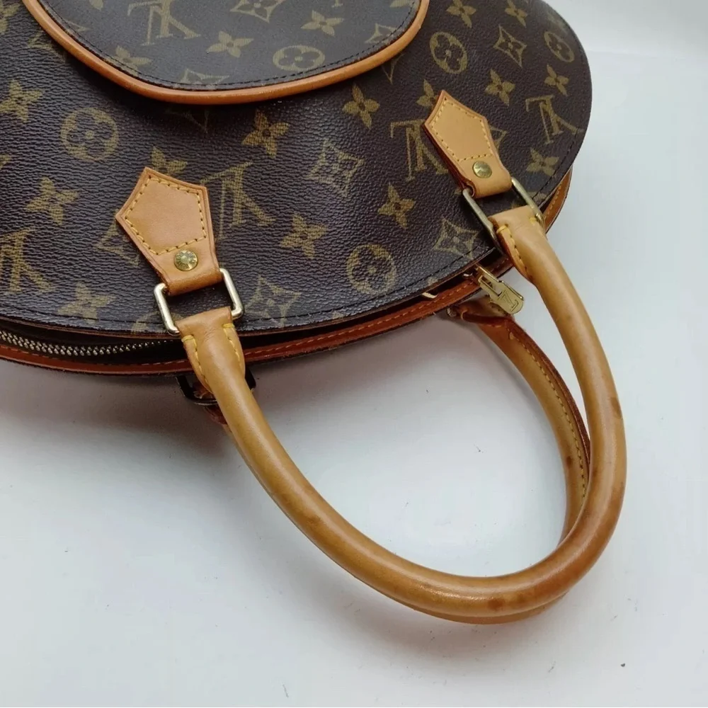 Louis Vuitton LV Hand Bag Ellipse MM Brown Monogram - Picture 2 of 8